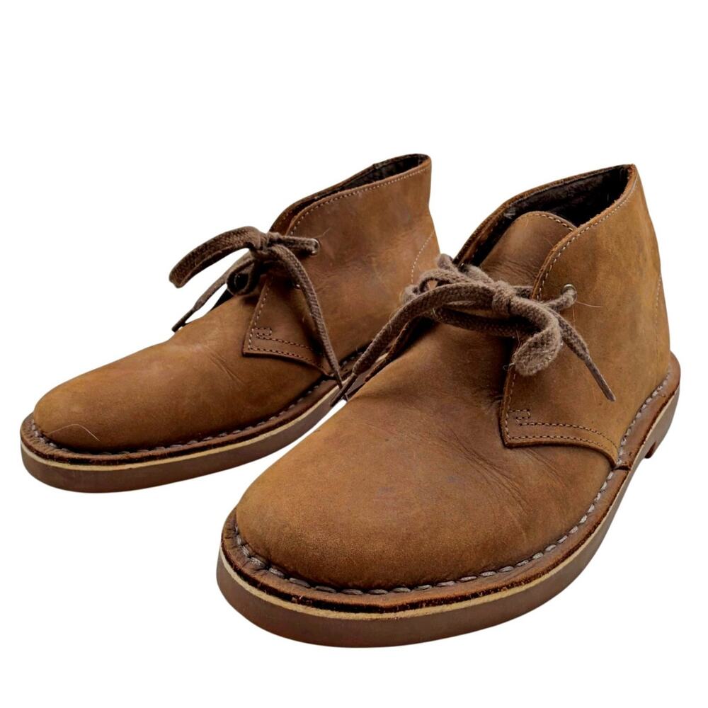 Classic Clarks Desert Brown Ankle Boots 26116744 Women's 7.5 Comfy